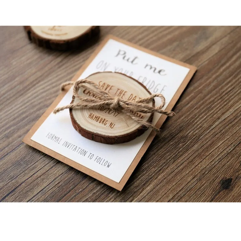 Пользовательский круглый магнит для сохранения даты персонализированные