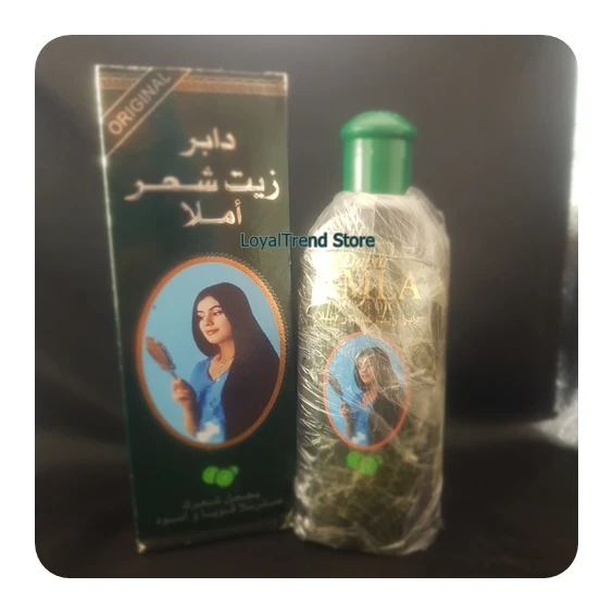 Натуральное масло для ухода за волосами Dabur Amla 200 мл без натуральной добавки роста