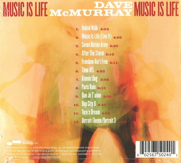 Dave McMurray / Music Is Life (CD) |
