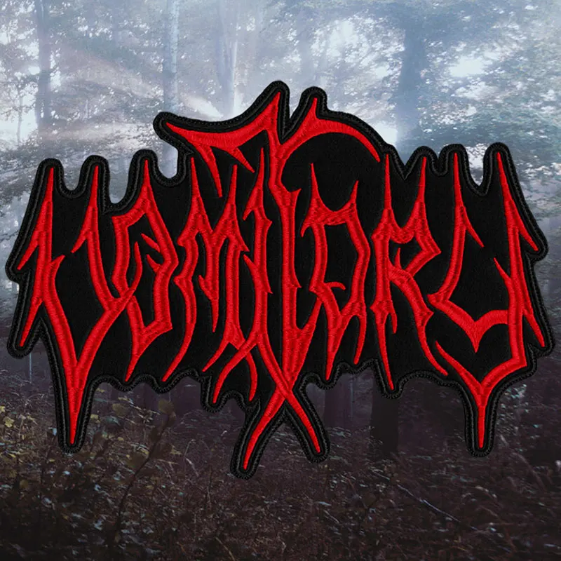 Vomitory - Logo | Наспинник вышитый Швеция Swedish Death Metal Дет Метал Дез Дом и сад