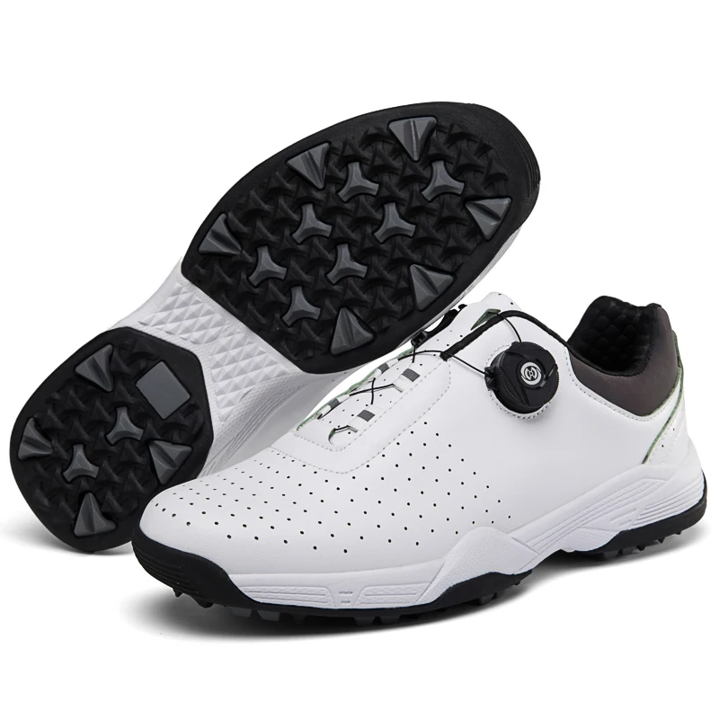 

Профессиональная обувь для гольфа унисекс, мужские рандомные кроссовки для гольфа без шипов, уличная нескользящая обувь для тренировок для...
