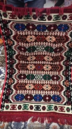 

Турецкий ковер с кисточками для гостиной, хлопковый ковер с кисточками, прямоугольный ковер ручной работы, богемный ковер с рисунком мандал...