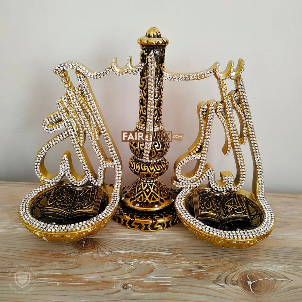 Наименование Аллаха и Мохаммеда дизайнерская мусульманская скульптура|Статуи