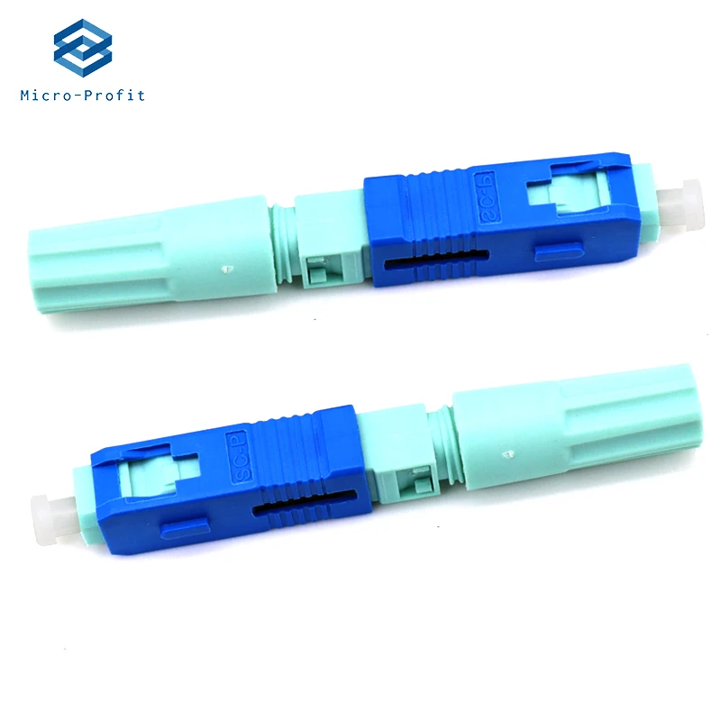 

High Quality 58MM SC UPC SM Single-Mode Optical Connector FTTH Tool Cold Connector Tool Fiber Optic Fast Connnector Freeshipping