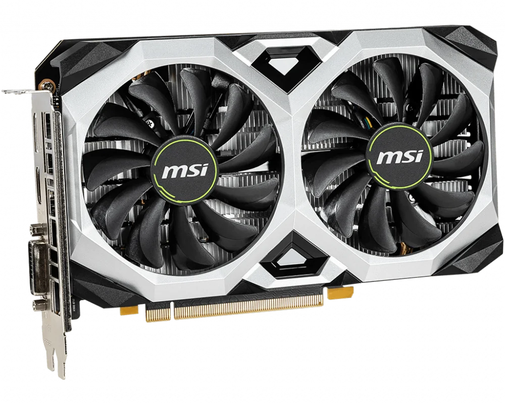 Видеокарта MSI GeForce GTX 1660 SUPER™ VENTUS XS OCV1 PCIE16 6GB 1815МГц 14 Гб/с 192-bit GDDR6 | Компьютеры и офис