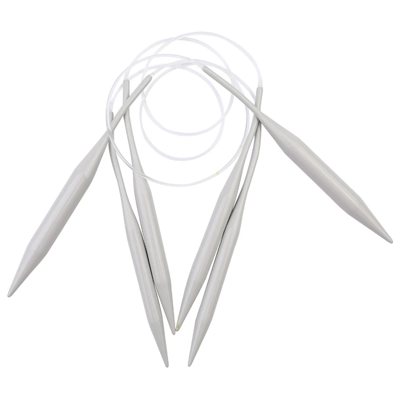 

Circular Knitting Needles Crochet Hooks Needle Knitting for Yarn Knitting Handmade Craft Tools 60/80cm Aluminum SKC Hooks