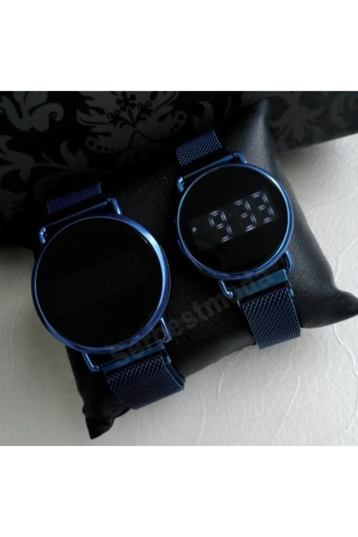 

Metal Band Touch Wristwatches Couple Lover Watch, Digital Couple Wristwatches