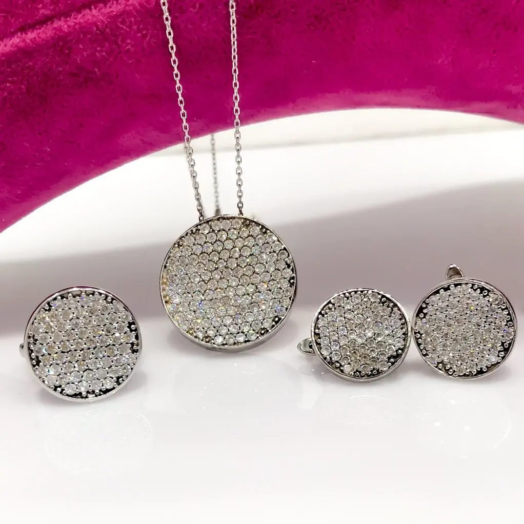 

Circle Round Silver Set Suit