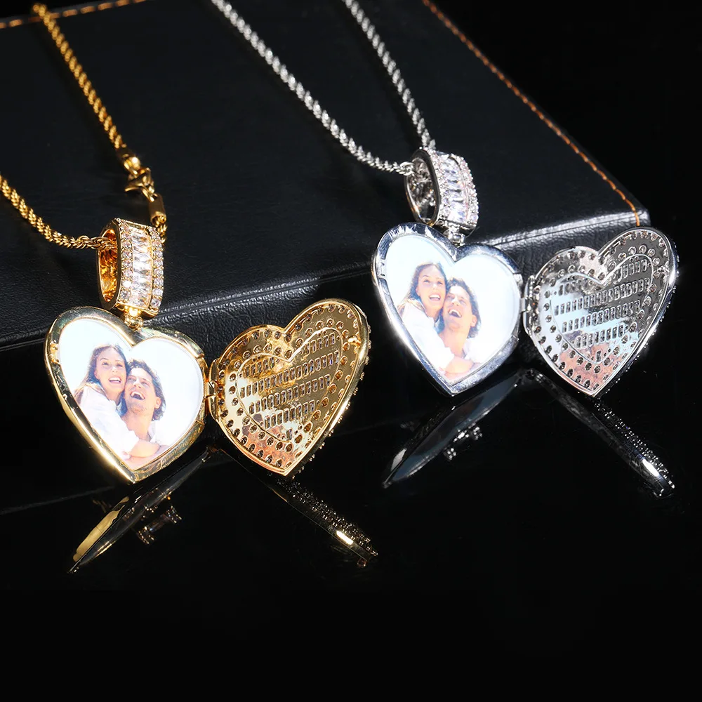 Custom Heart Photo Necklace Folding Locket with Pictures Personalised Miss You Gift for Girlfriend/Wife/Mother/Mom
Custom Heart Photo Necklace Folding Locket with Pictures Personalised Miss You Gift for Girlfriend/Wife/Mother/Mom