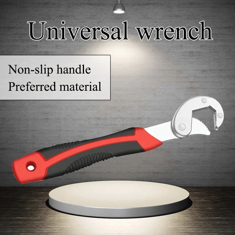 

Durable Universal Wrench Set, Multifunctional Large-caliber Universal Bathroom Adjustable Wrench, Quick-opening Pipe Clamp Tool