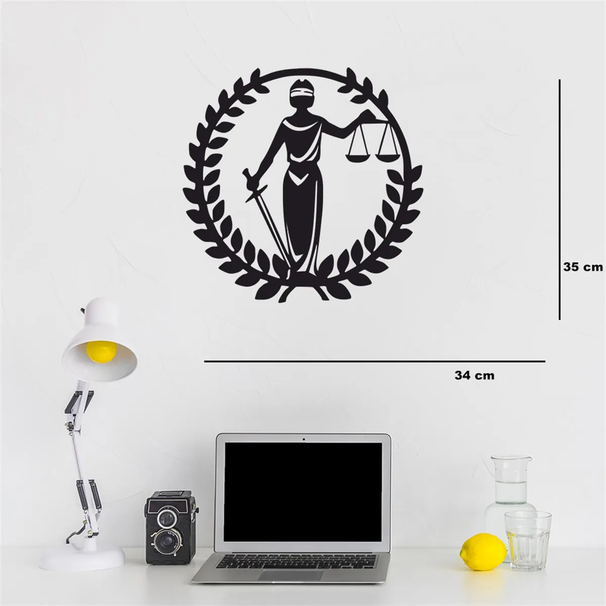 

3D Wall Wood Laser Cut Blind Lady Design Wall Decoration Decor New Style Your Home Office Art Decoration home Gifts Vintage