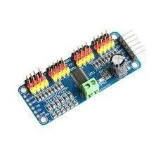 PCA9685 — 16-канальный 12-битный PWM/Servo драйвер с I2C интерфейсом |