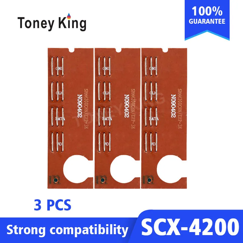 Тонер-чип Toney King SCX4200 для Samsung SCX-D4200A SCX 4200 4210 4220 D4200A чипы картриджей принтера |