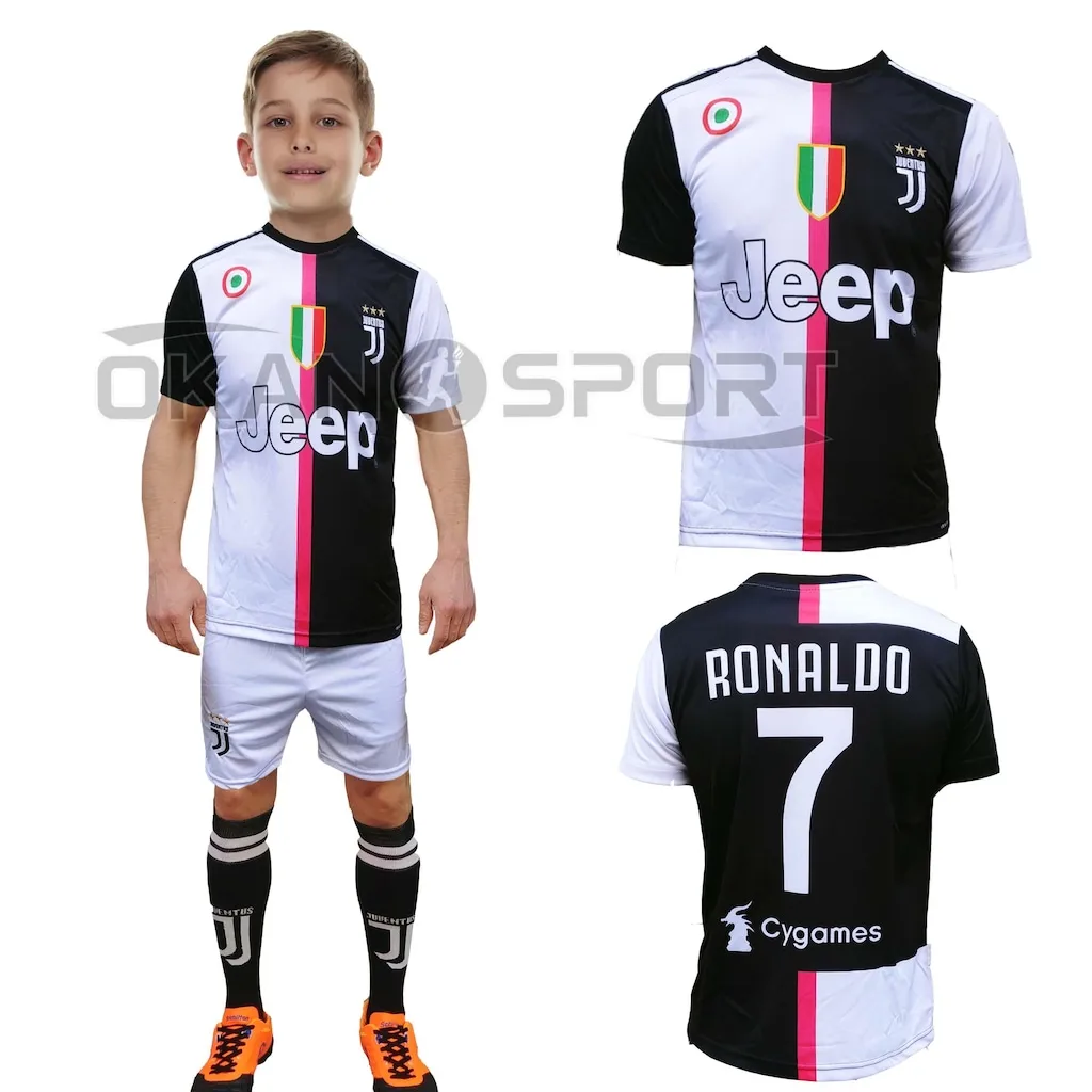 Детские короткие носки Juventus Ronaldo CR7 Forma Team Подарочные высококачественные для