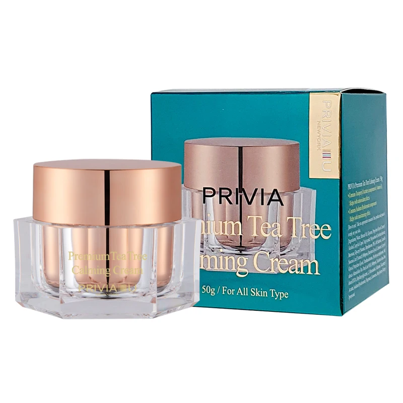 Крем для лица &quotPRIVIA Premium Tea Tree Calming Cream&quot 50мл |