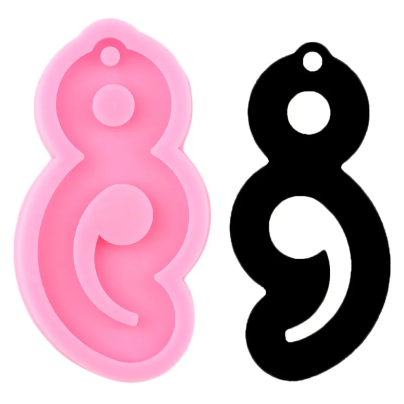 Блестящая форма в форме сердца полудвухколонной формы силиконовые серьги