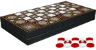 Восточные роскошные Премиум нарды деревянные складные большие шахматы набор шашки Анатолий жемчуг клен развлечение настольная игра