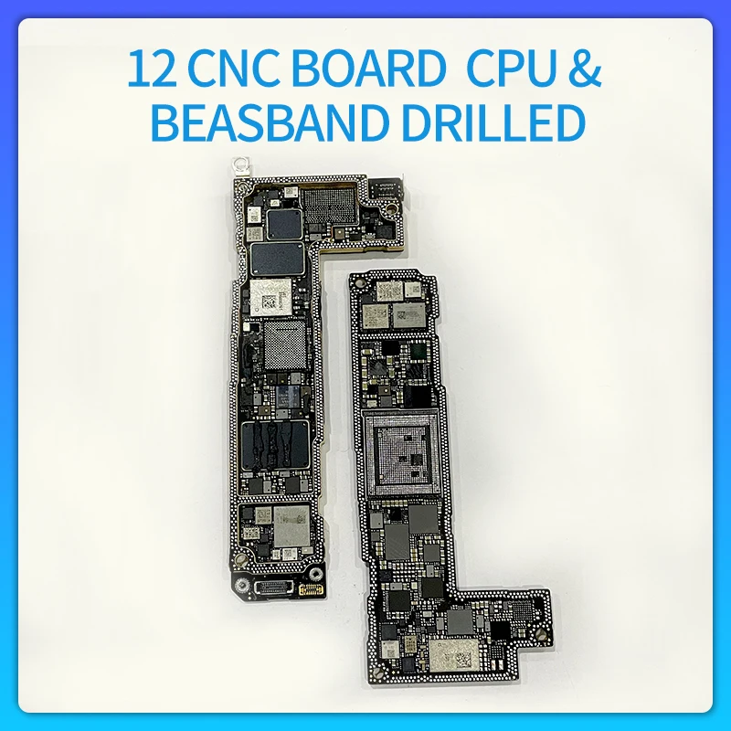 Материнская плата iPhone 11 12 Pro Max с ЧПУ ICloud заблокированная без Nand отверстием |