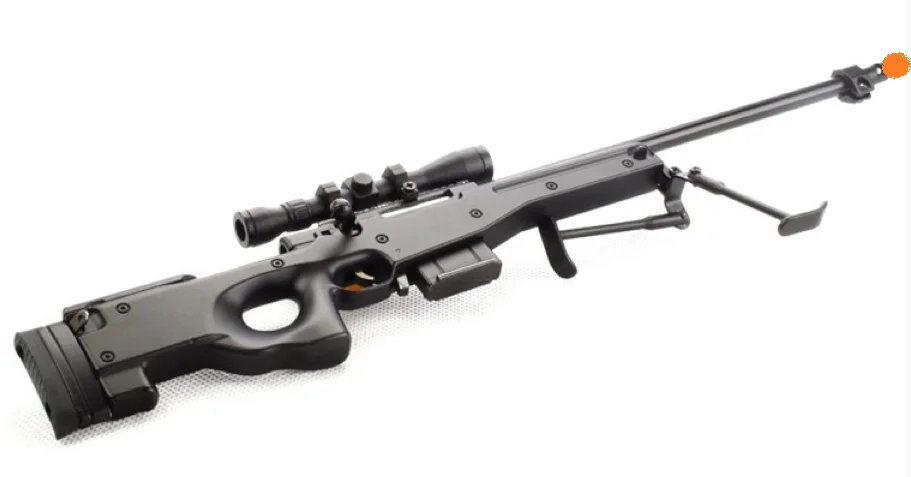 Miniature AWP L96 scale 1:4 sniper toy gun PUBG CHILDREN Black color | Игрушки и хобби