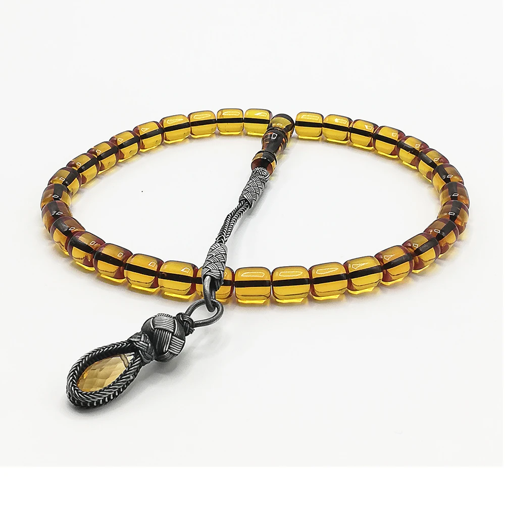 Турецкий молитвенный бисер мусульманские янтарные четки молитвенные бусины