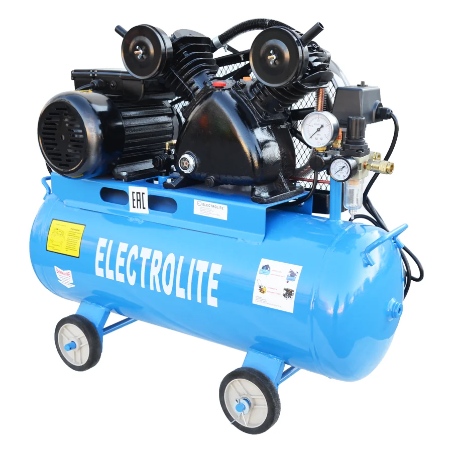 Компрессор масляный с ременной передачей 470/50 Electrolite (производительность 470