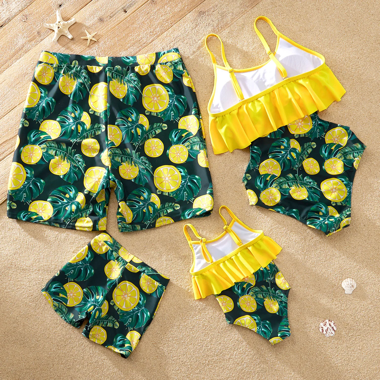 Новое поступление 2021 года Летняя семейная одежда в полоску с цветочным принтом