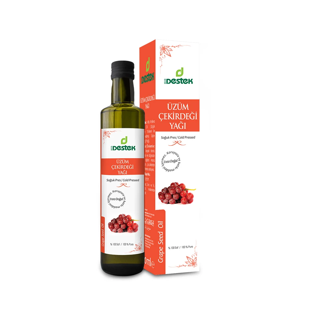Масло виноградных косточек 100% чистое органическое 50 мл 250 турецкие семена