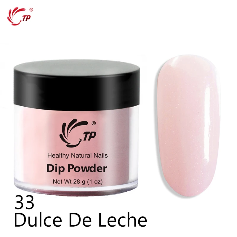 ТП 28 г 1 унции порошок для окунания ногтей телесный розовый серия без лампы