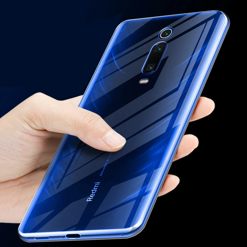 Для XIAOMI MI 9 T чехол прозрачный силиконовый ультра тонкий гелевый Чехол TPU REDMI K20 PRO