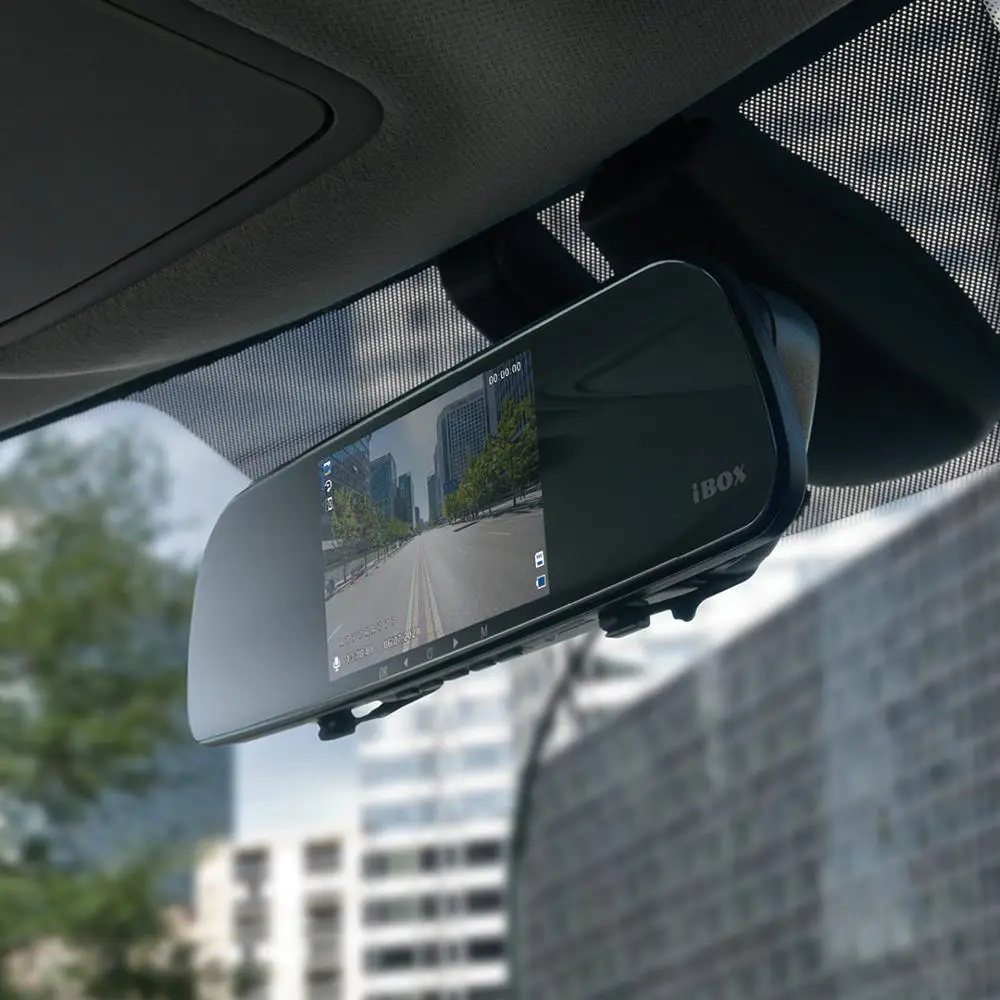 iBOX Concept Dual автомобильный видеорегистратор-зеркало с камерой заднего вида |