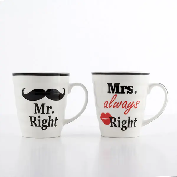 Mr. Right &amp Mrs Always Mugs | Дом и сад