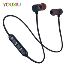 YOUXIU Wireless Bluetooth Earphone Music Headset Phone Neckband Sport Earbuds Stereo Music Sound Earphone with Mic for iPhone 13