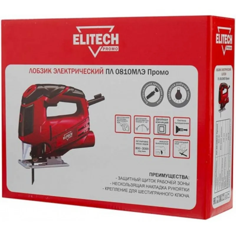 Лобзик Elitech ПЛ 0810МЛЭ Промо