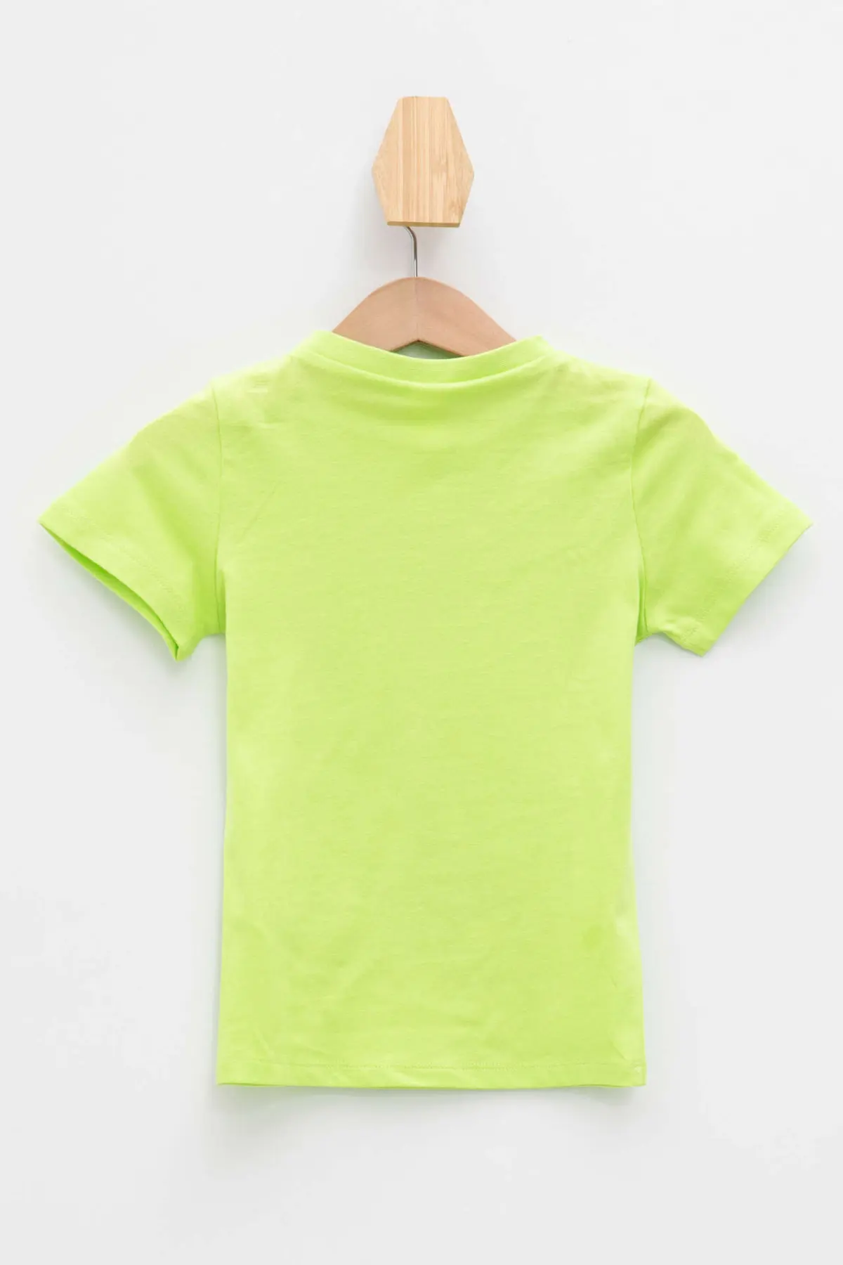 DeFacto/Летняя Детская Повседневная футболка с круглым вырезом и короткими рукавами