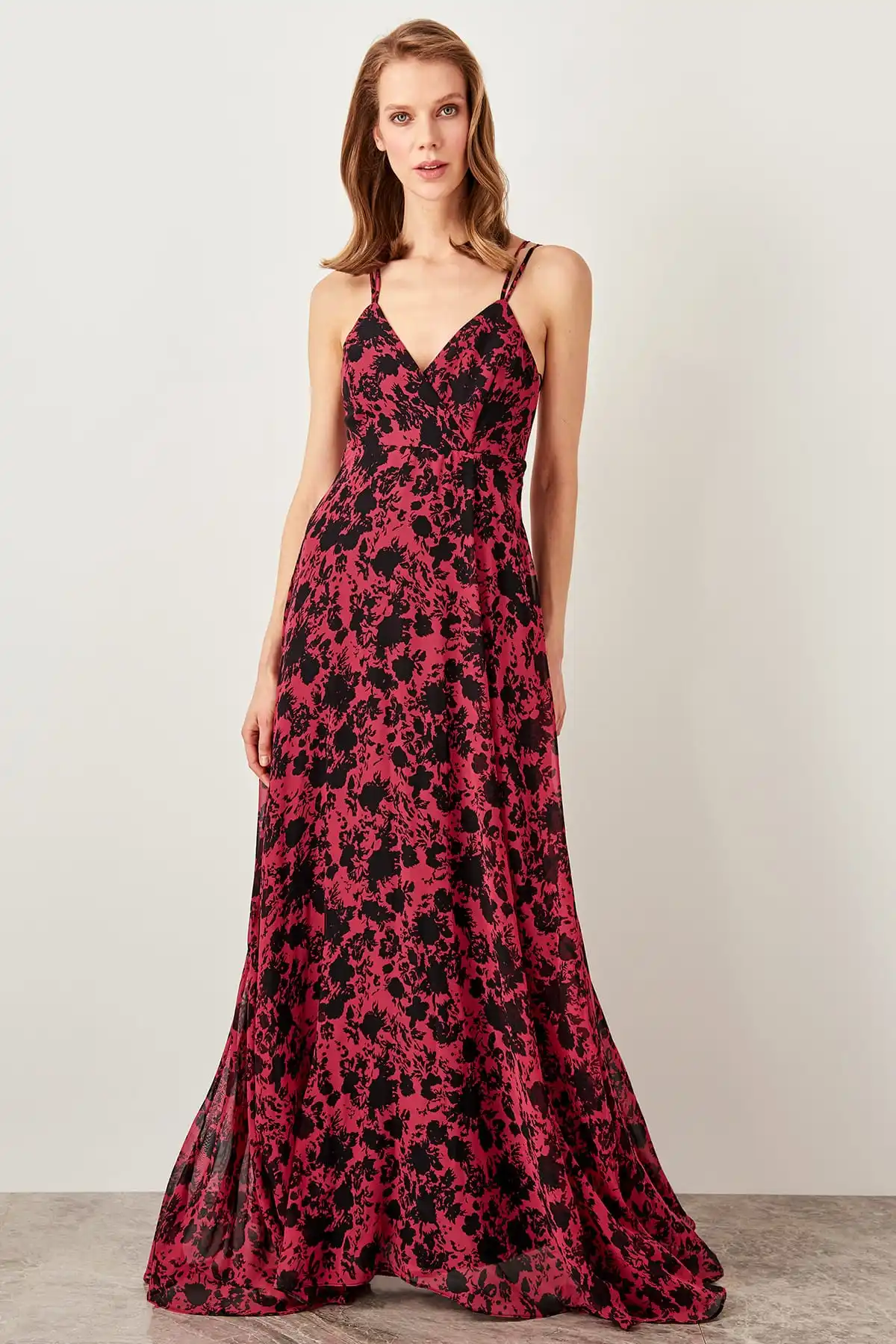 Trendyol вечернее платье с бретельками TPRSS19UT0057 | Свадьбы и торжества