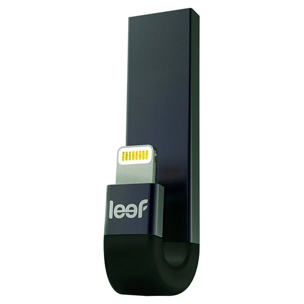 Ручка накопитель с Lightning Leef iBridge 3 USB 1 черный|USB флэш-накопители| |