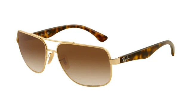 RayBan Brand RB3483 Men Women Classic Retro Rivet Polarized Sunglasses Oval Frame UV400 Protection De Sol - Цвет: RB3483-1