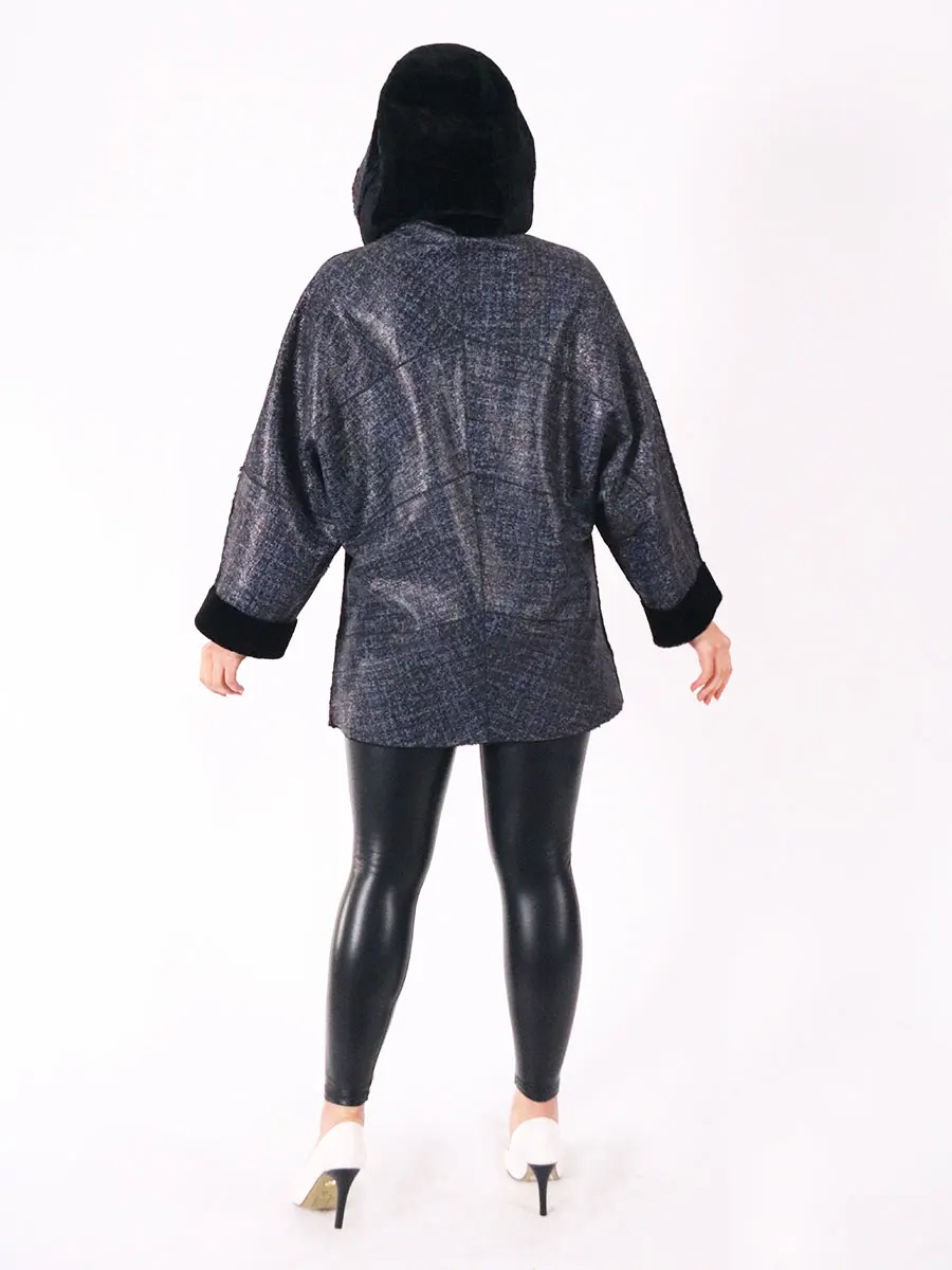 100% Genuine Leather Jacket Women Winter Jackets 2021 Turkish Natural Sheepskin Coat Female Real Leather, DOUBLE SIDED REX