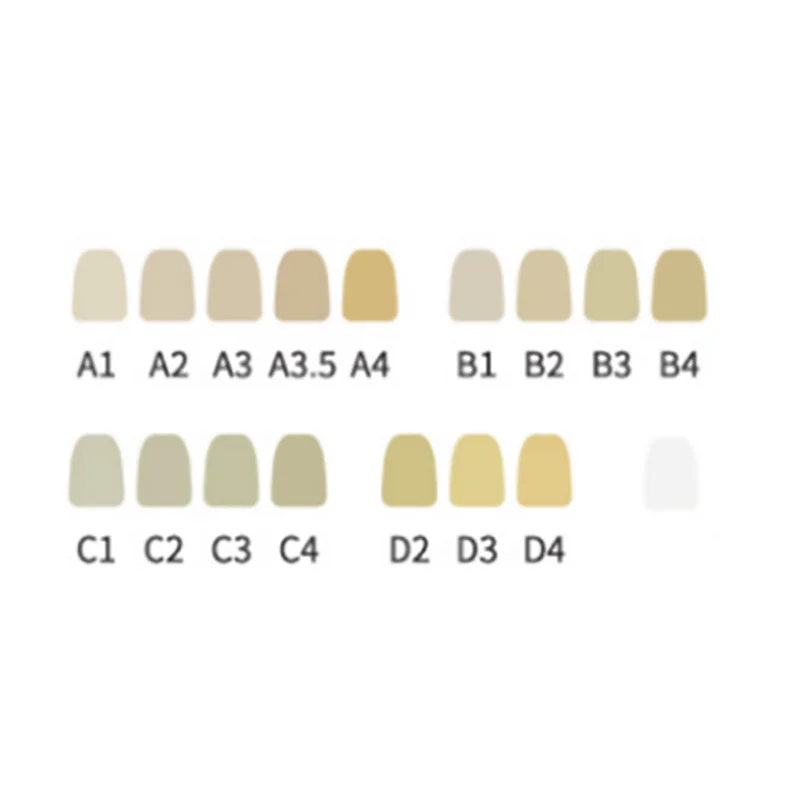 Dental Multilayer PMMA Block For CAD/CAM System Wieland/Amann/Zirkon/Sirona VITA16 color/BL