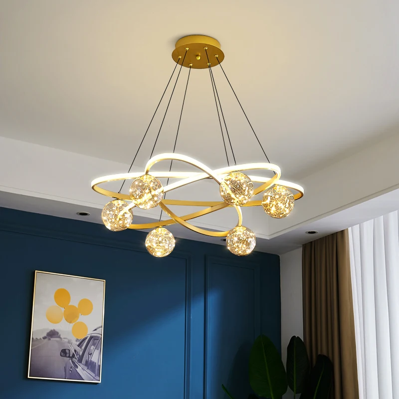 Скандинавский домашний декор Подвесная лампа для столовой комнатный светильник