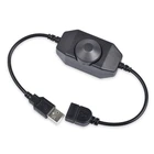 DC5V USB ручка диммер для светодиодной ленты