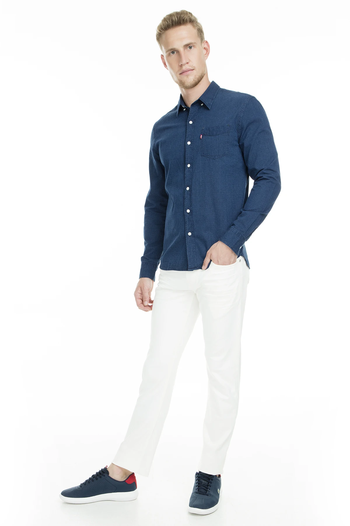 Мужская Рубашка Levi's Shirt 65824|Повседневные рубашки| |