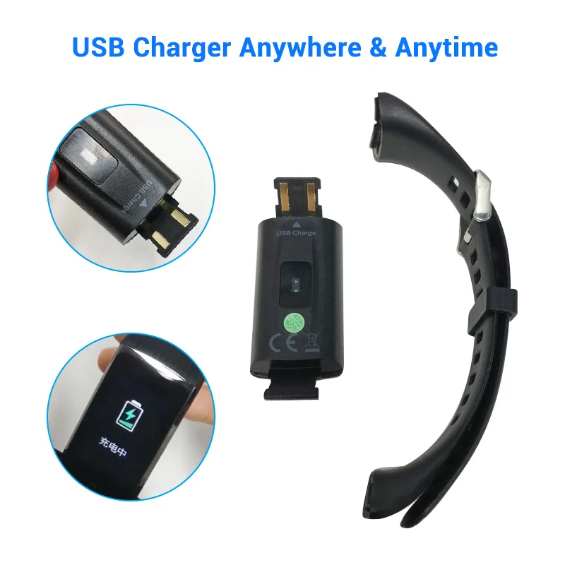 

fitness bracelets Smart Band Activity Tracker With Pressure Measurement Heart Rate Monitoring Music Control Cardio Bracelet Band