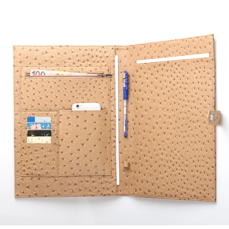 XMESSUN Модные индивидуальные папки для файлов сумка ноутбука с вышитыми змеиными