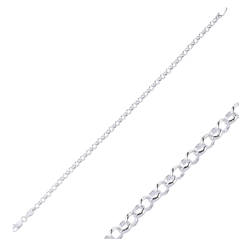 

Silver 925 Sterling 100 Micron Do Chain Bracelet