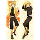 Брелок Дакимакура Клинок, рассекающий демонов - Зеницу Агацума мини с кольцом M0132