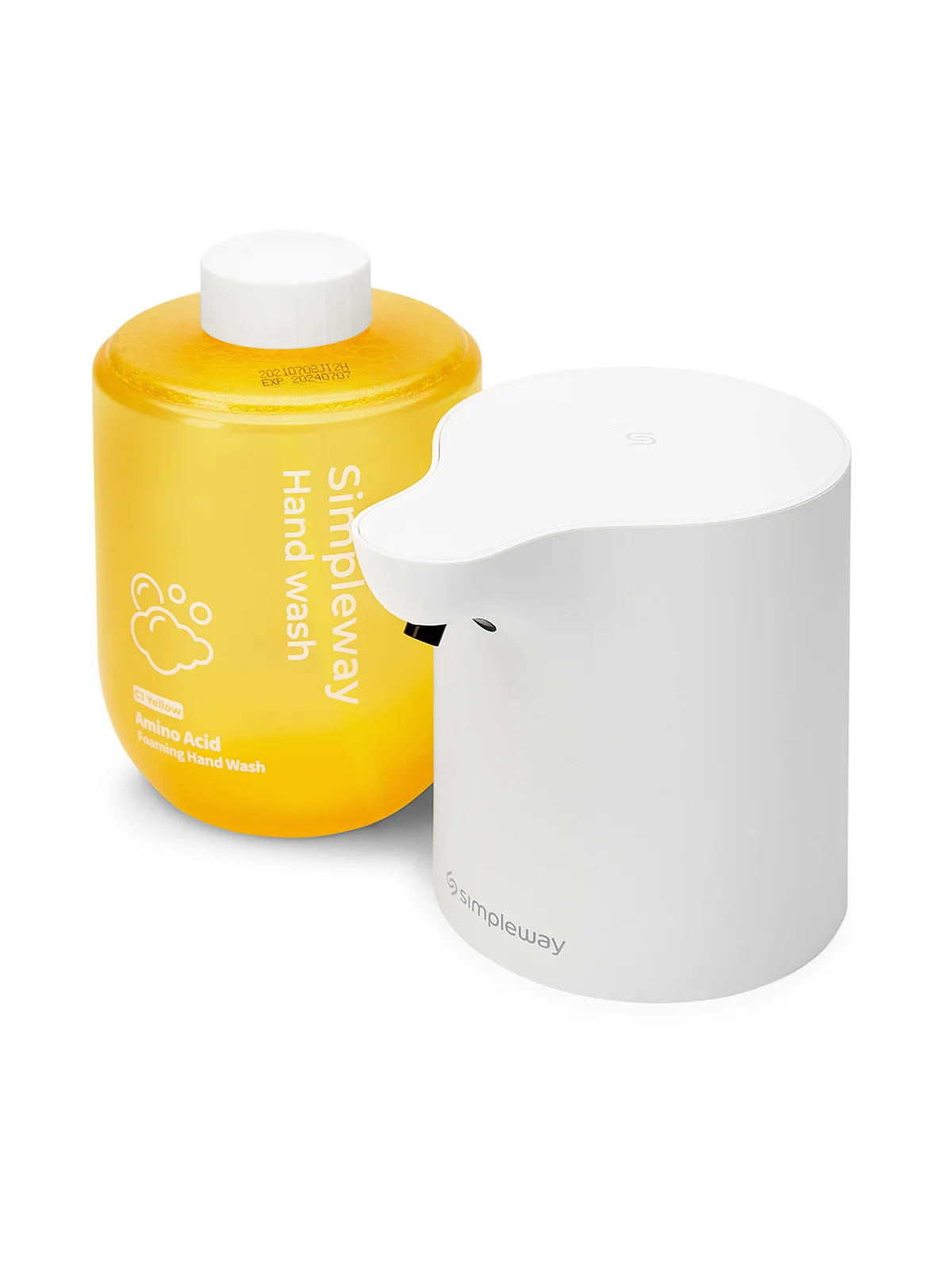 Simpleway automatic liquid soap dispenser with amino acids (citrus) | Обустройство дома