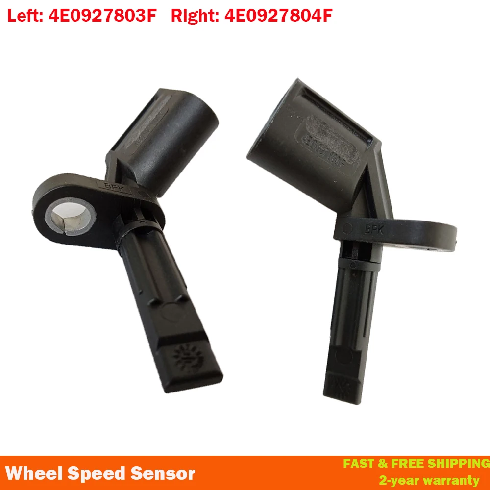 

4E0927803F 4E0927804F 4E0 927 803 Left Right ABS Wheel Speed Sensor For AUDI Q5 A4 A5 S4 S5 A6 A7 A8 QUATTRO R8 VW PHAETON