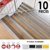 arrowzoom aluminium stair nosing non slip anodized step edging trim 19 7 x 2 x 0 8 kk1180