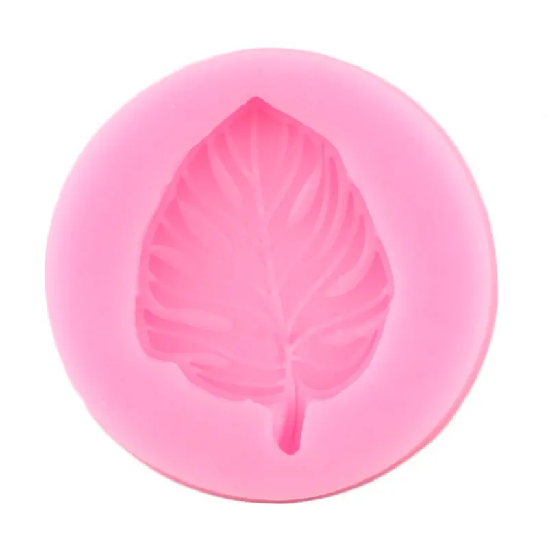 Turtle Leaf Silicone Molds Monstera Leaves Fondant Mold Cupcake Topper DIY Cake Decorating Tools Candy Chocolate Gumpaste Moulds |